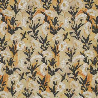 TISSUS VISCOSE LUREX IMPRIME FLEURS