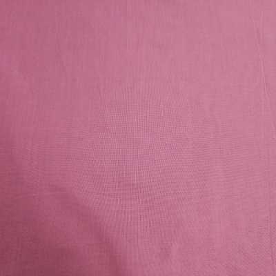 TISSUS COTON UNI ROSE BONBON