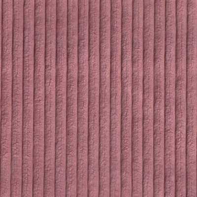 TISSUS VELOURS COTELE HUGGY ROSE