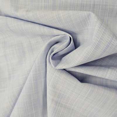TISSUS POUR CHEMISE CHEMISIER COTON BLEU CLAIR