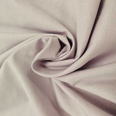 TISSUS POUR CHEMISE CHEMISIER COTON GRIS BEIGE