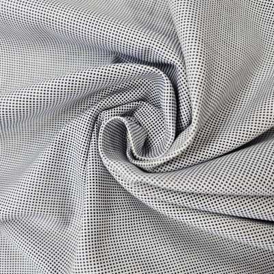 TISSUS POUR CHEMISE CHEMISIER COTON NOIR BLANC