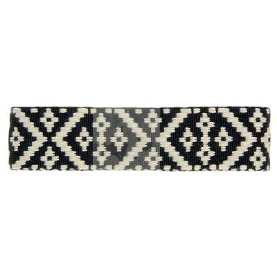 SANGLE CHEVRONS 38mm X 1.5m NOIR