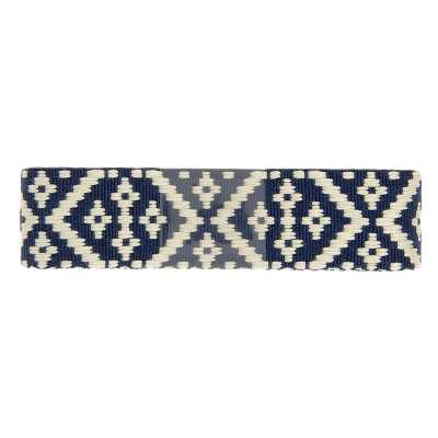 SANGLE CHEVRONS 38mm X 1.5m BLEU