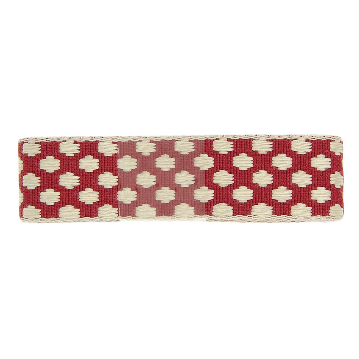 SANGLE CHEVRONS 38mm X 1.5m ROUGE