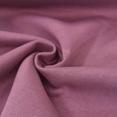 TISSUS SWEAT UNI AUBERGINE