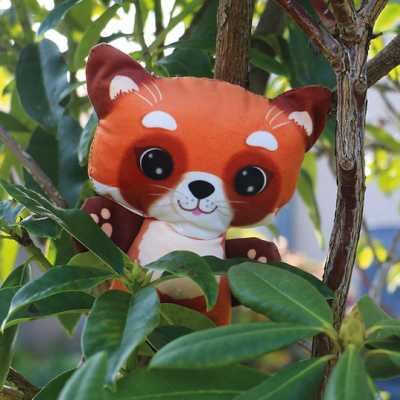 SAM LE PANDA ROUX A COUDRE