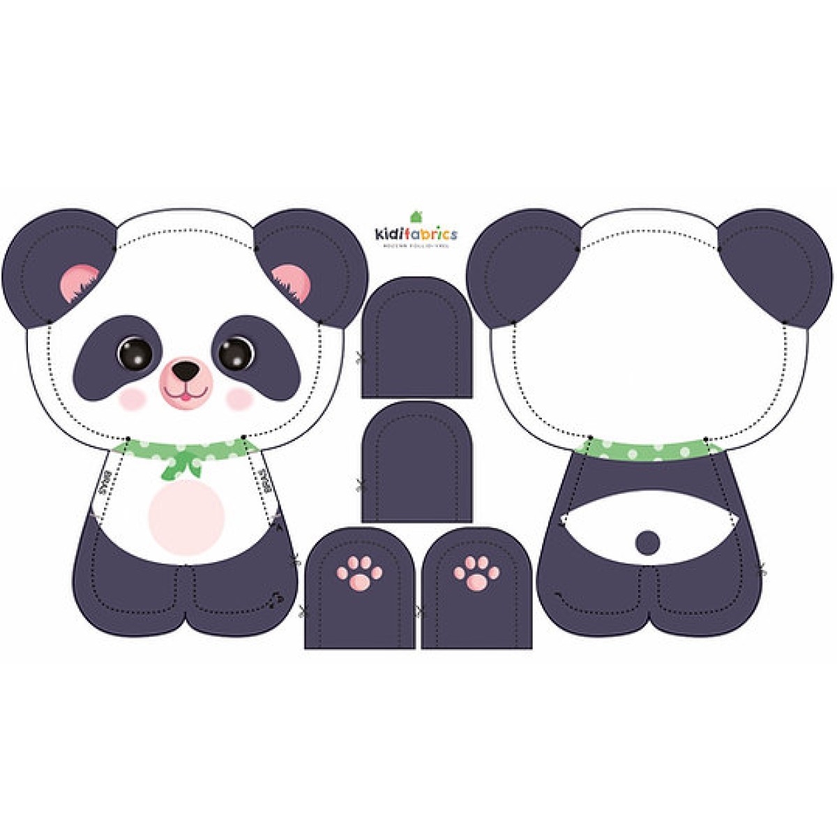 HUGO LE PANDA A COUDRE