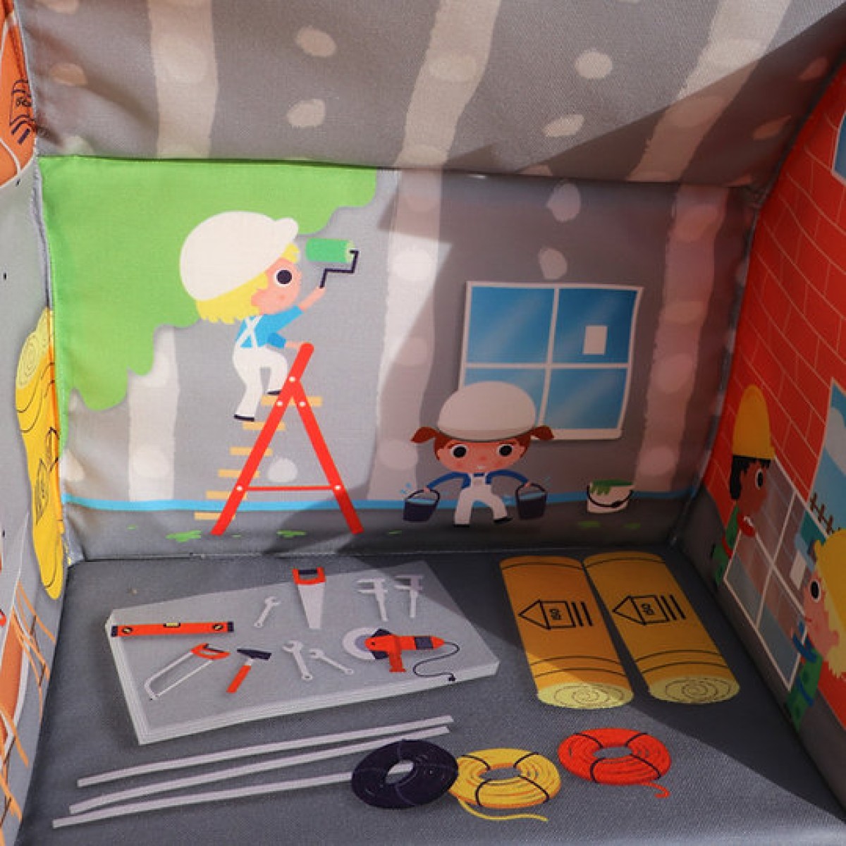 LA MAISON EN CHANTIER A COUDRE