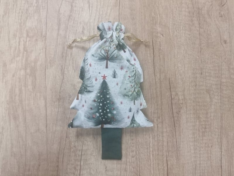 🌲Patron gratuit sac pochon sapin de Noël🌲