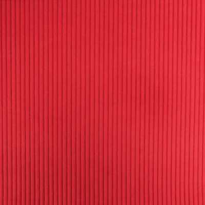 TISSUS VELOURS CÔTELÉ HUGGY ROUGE VERMILLON