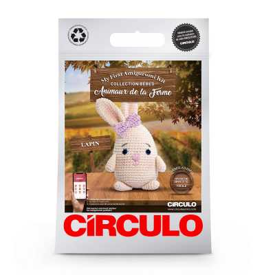 KIT CROCHET AMIGURUMI LAPIN