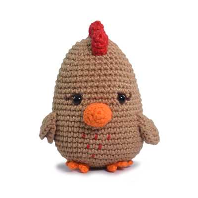 KIT CROCHET AMIGURUMI POULE
