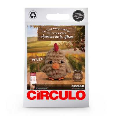 KIT CROCHET AMIGURUMI POULE