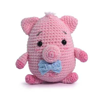 KIT CROCHET AMIGURUMI PORCELET