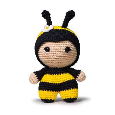 KIT CROCHET AMIGURUMI ABEILLE