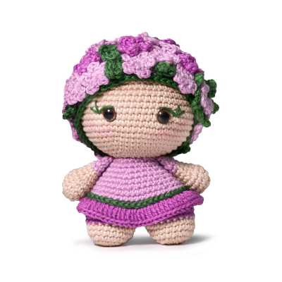 KIT CROCHET AMIGURUMI VIOLETTE