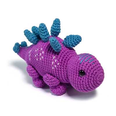 KIT CROCHET AMIGURUMI STEGOSAURE