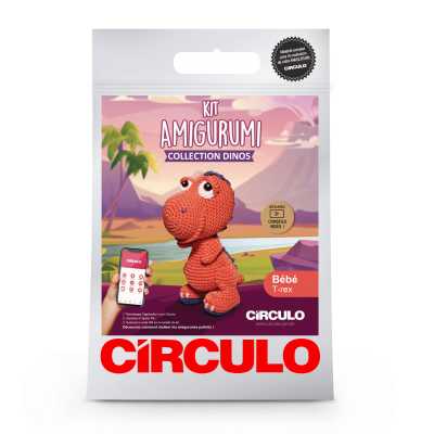 KIT AMIGURUMI T-REX