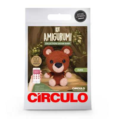 KIT CROCHET AMIGURUMI OURS