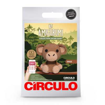 KIT CROCHET AMIGURUMI SINGE