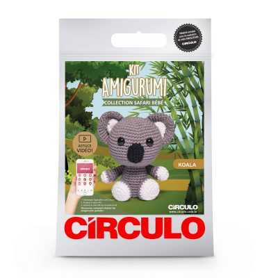 KIT CROCHET AMIGURUMI KOALA