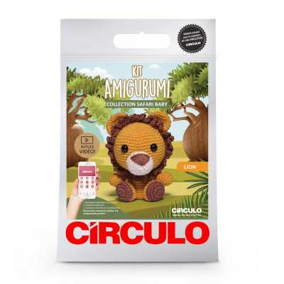 KIT CROCHET AMIGURUMI LION