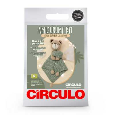 KIT DOUDOU CROCHET OURS
