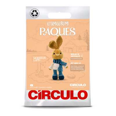 KIT CROCHET AMIGURUMI MONSIEUR LAPIN