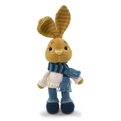 KIT CROCHET AMIGURUMI MONSIEUR LAPIN