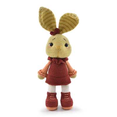 KIT CROCHET AMIGURUMI MADAME LAPIN