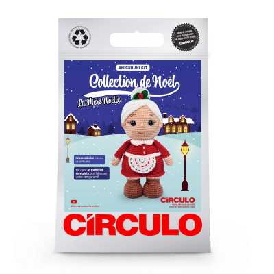 KIT CROCHET AMIGURUMI MERE NOELLE