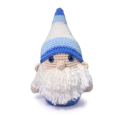 KIT CROCHET AMIGURUMI GNOME ELEMENT TERRE