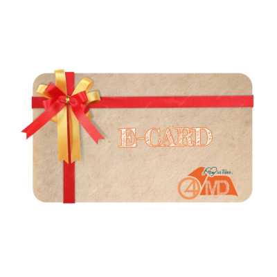 Carte cadeaux virtuelle 50€ valable sur 4MD.fr
