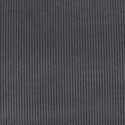 TISSUS VELOURS CÔTELÉ HUGGY GRIS ANTHRACITE