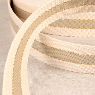 SANGLE BANDE TAUPE 30mm