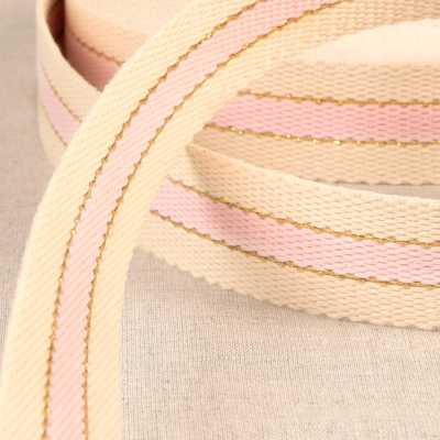 SANGLE BANDE ROSE 30mm