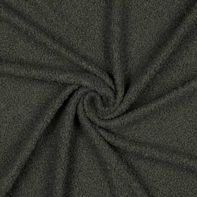 TISSUS BOUCLETTE VERT SAPIN