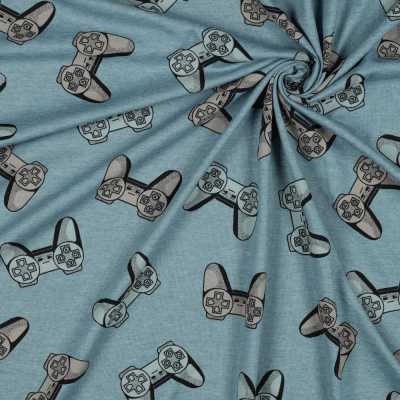 TISSUS JERSEY IMPRIME MANETTES