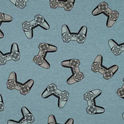 TISSUS JERSEY IMPRIME MANETTES