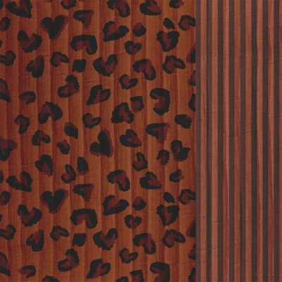 TISSUS MATELASSE GRAOU MARRON