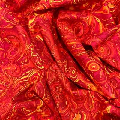 TISSUS BATIK MARBELLA RED