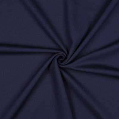 TISSUS JERSEY MILANO BLEU MARINE
