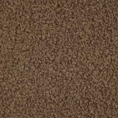 TISSUS BOUCLETTE LUREX MARRON