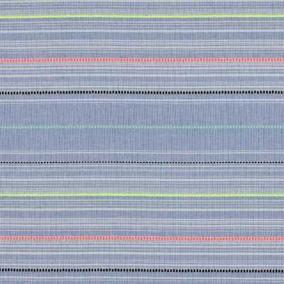 TISSUS COTON TEINT RAYURES NEON