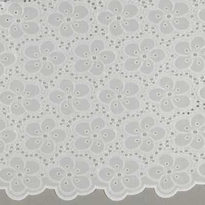 TISSUS BRODERIE ANGLAISE FLEURS