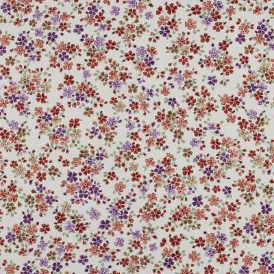 TISSUS COTON FLEURS