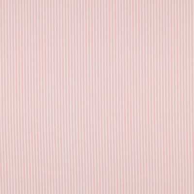 TISSUS COTON RAYURES VIEUX ROSE