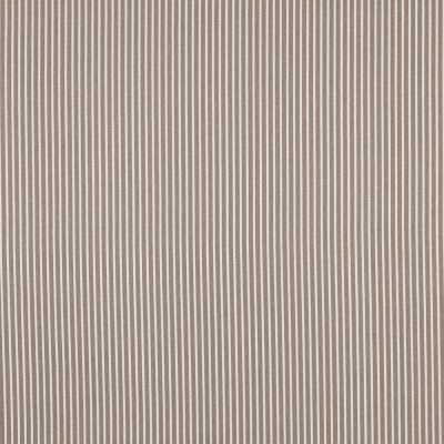 TISSUS COTON RAYURES TAUPE