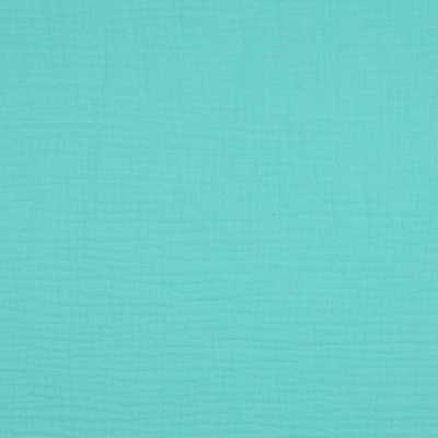 TISSUS DOUBLE GAZE VERT MENTHE POIVREE